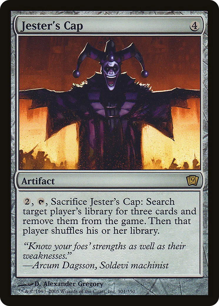 Jester's Cap — Ninth Edition — Magic: The Gathering