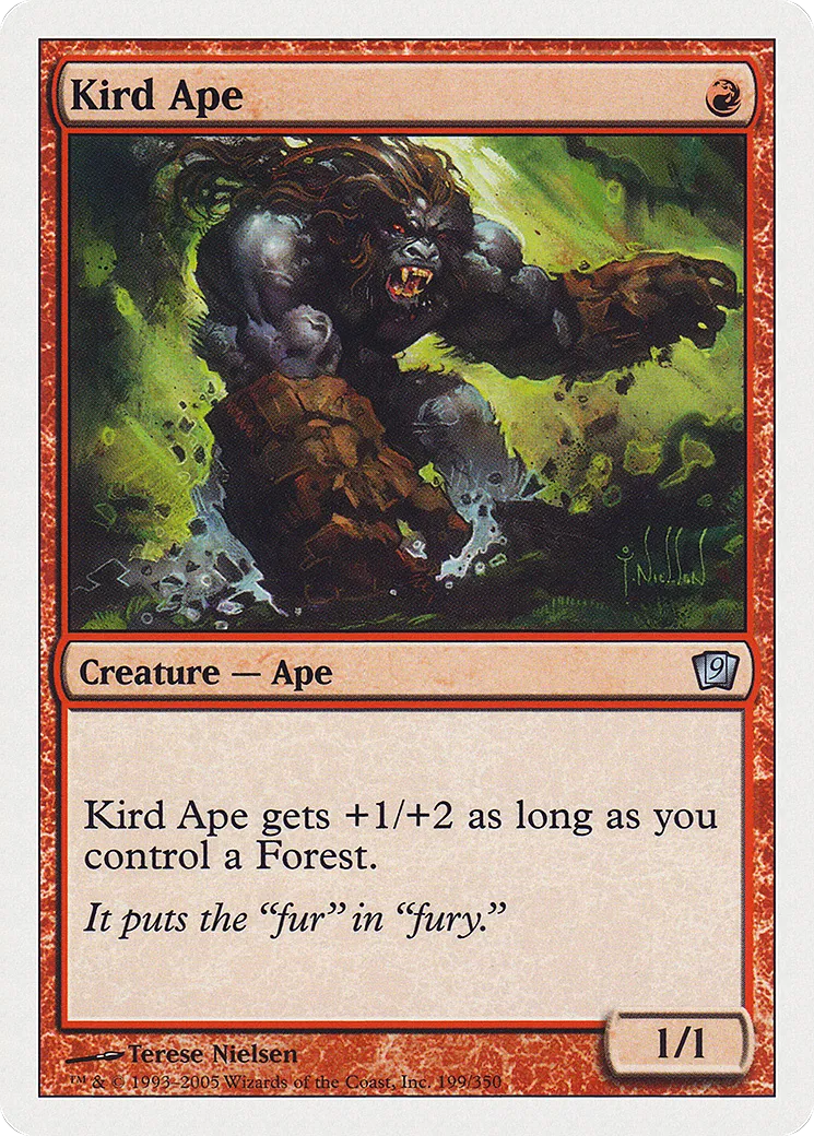 Kird Ape — Ninth Edition — Magic: The Gathering