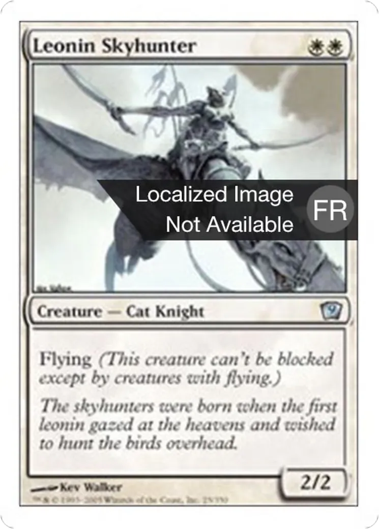 Chasseciel léonin — Ninth Edition — Magic: The Gathering