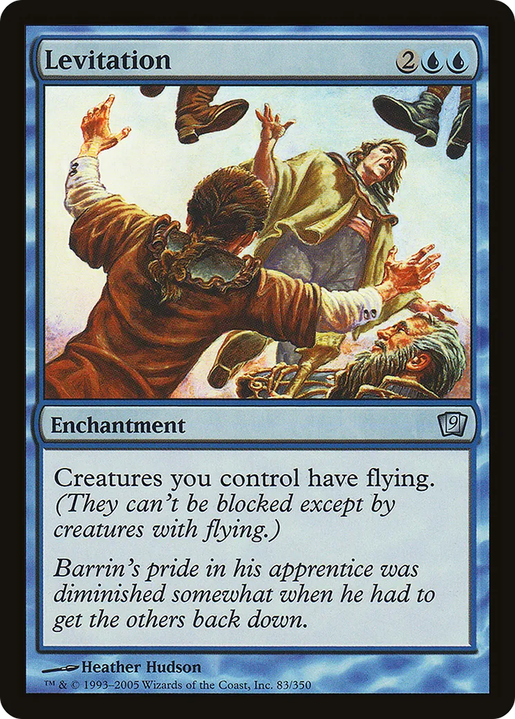 Levitation — Ninth Edition — Magic: The Gathering
