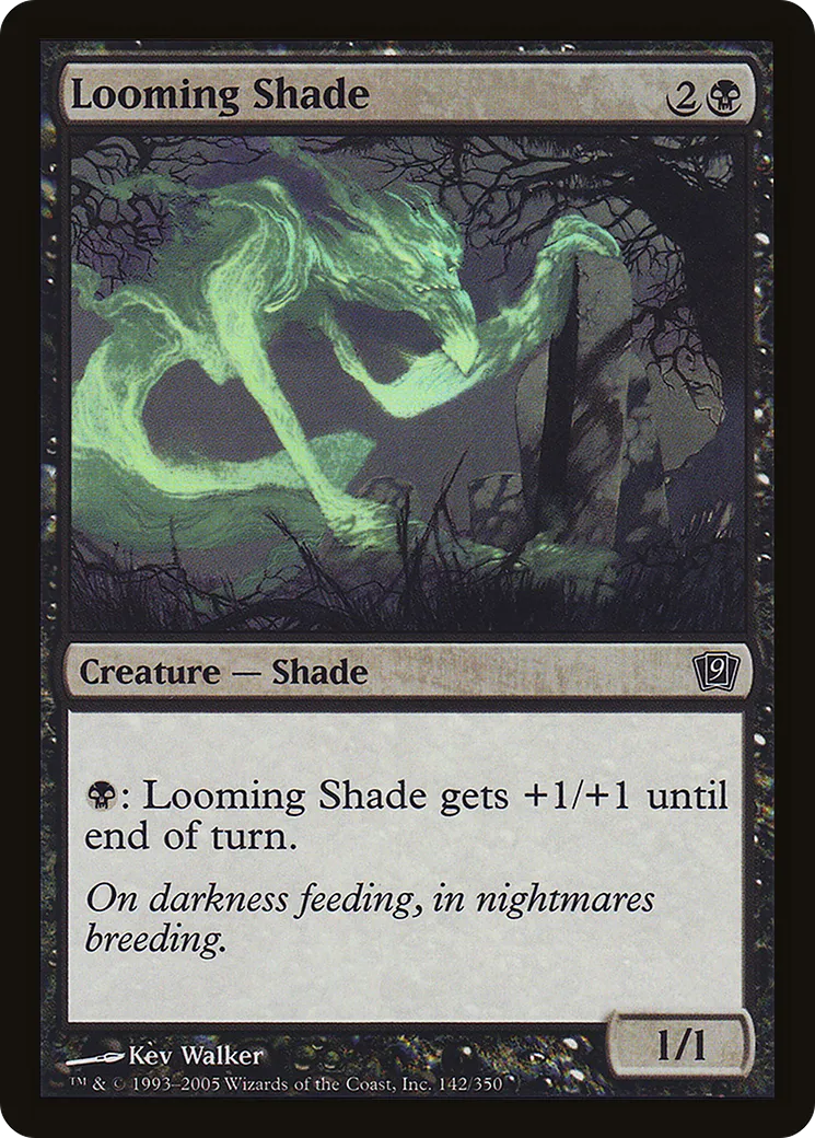 Looming Shade — Ninth Edition — Magic: The Gathering