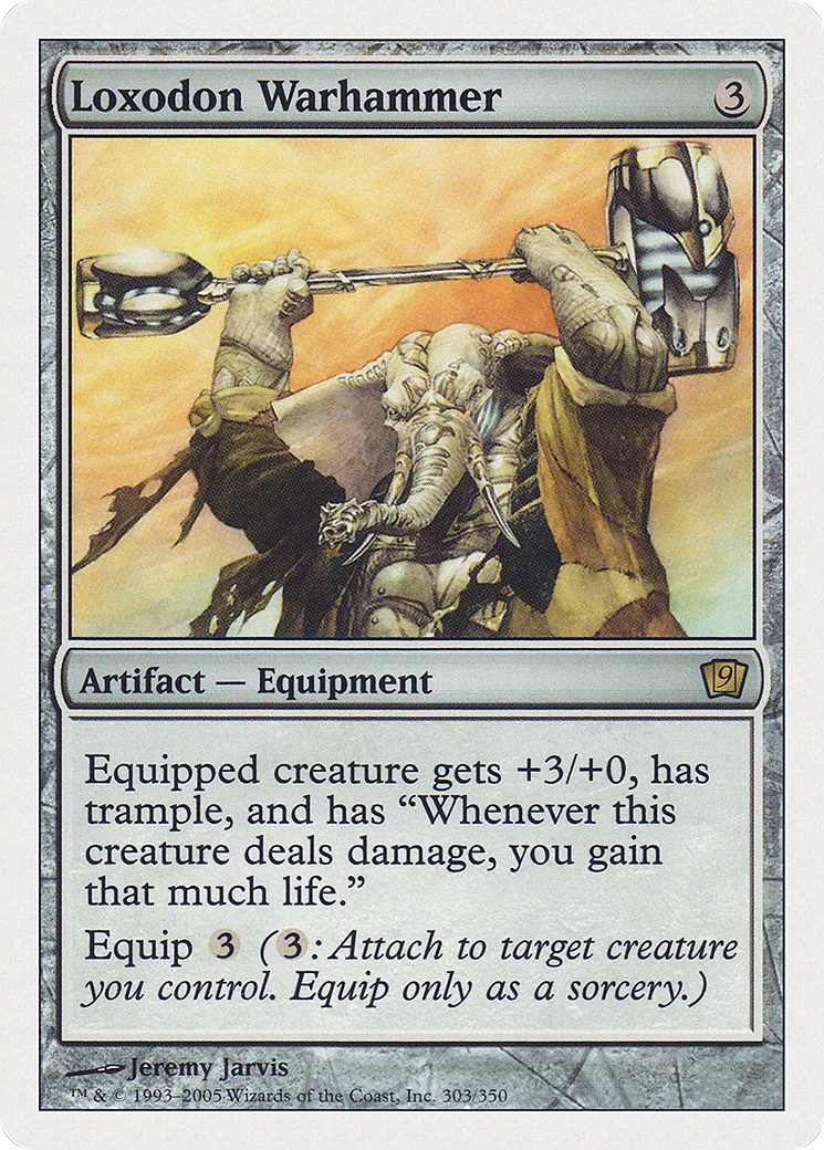 Loxodon Warhammer — Ninth Edition — Magic: The Gathering
