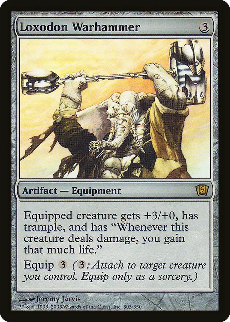 Loxodon Warhammer — Ninth Edition — Magic: The Gathering