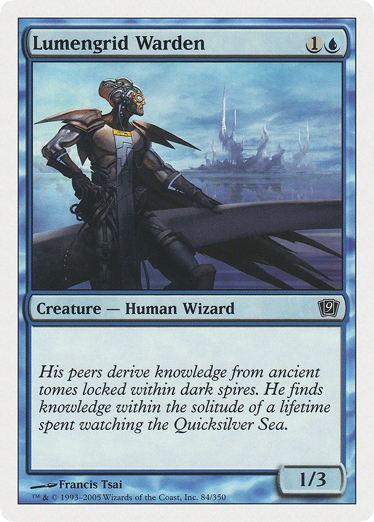 Lumengrid Warden — Ninth Edition — Magic: The Gathering