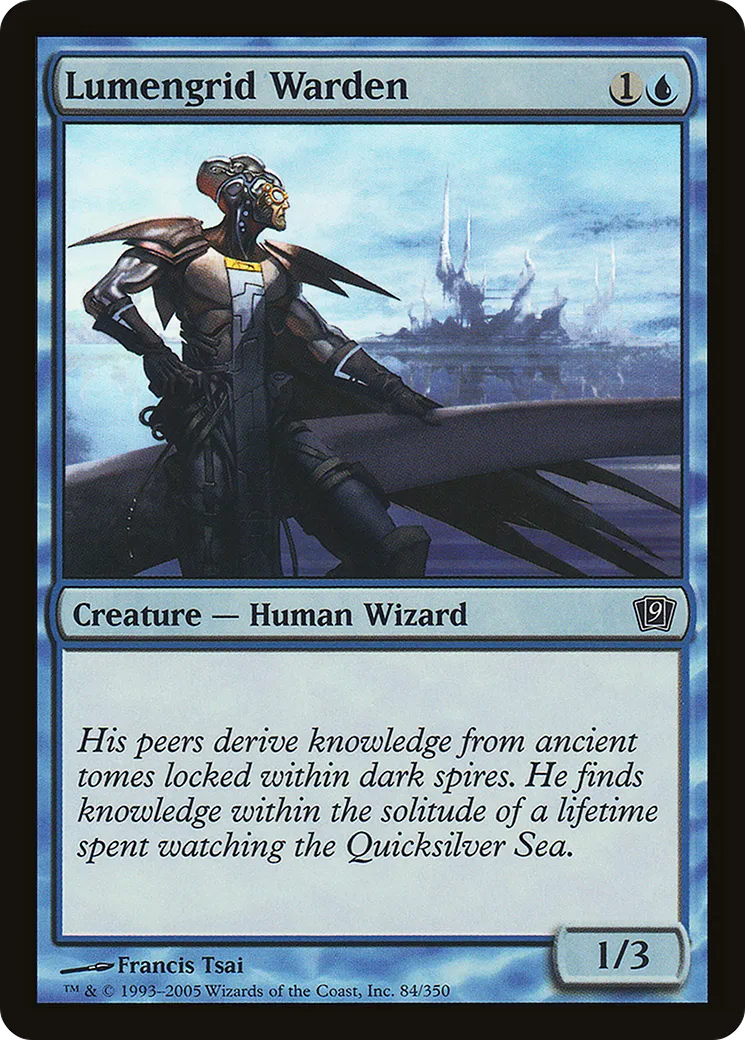 Lumengrid Warden — Ninth Edition — Magic: The Gathering