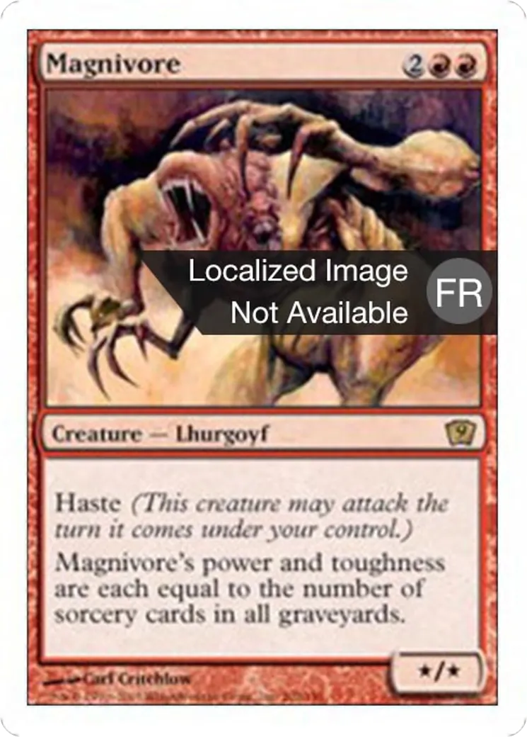 Magnivore — Ninth Edition — Magic: The Gathering