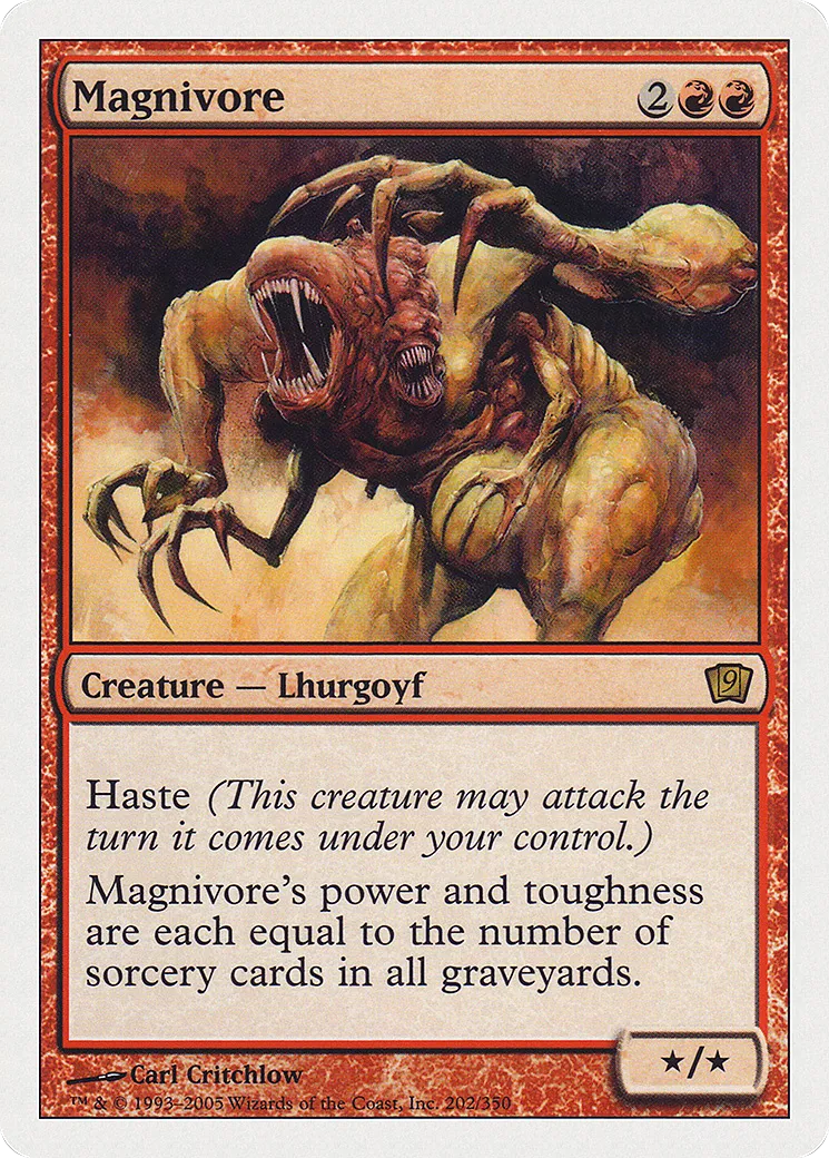 Magnivore — Ninth Edition — Magic: The Gathering