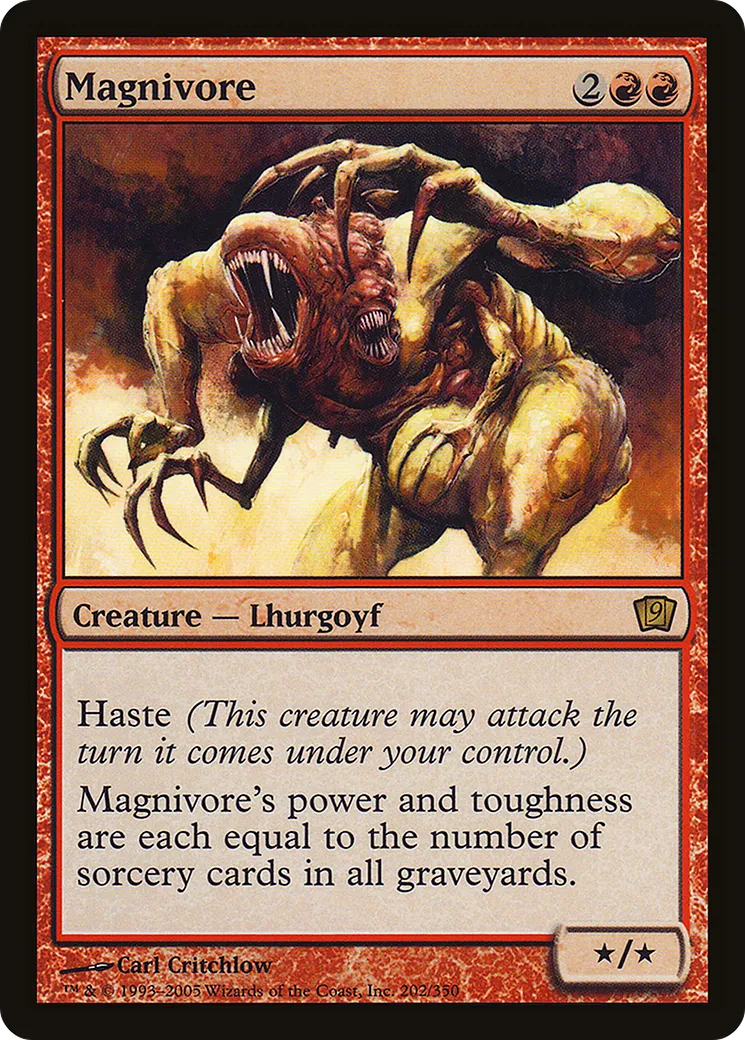 Magnivore — Ninth Edition — Magic: The Gathering