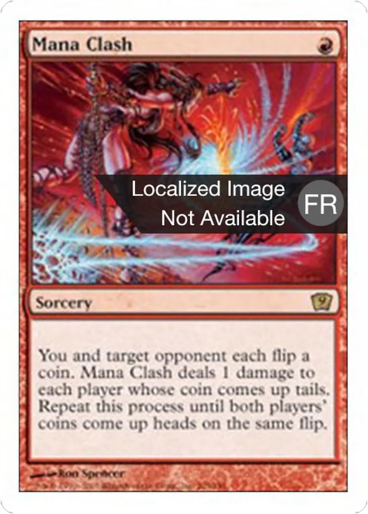 Choc de mana — Ninth Edition — Magic: The Gathering