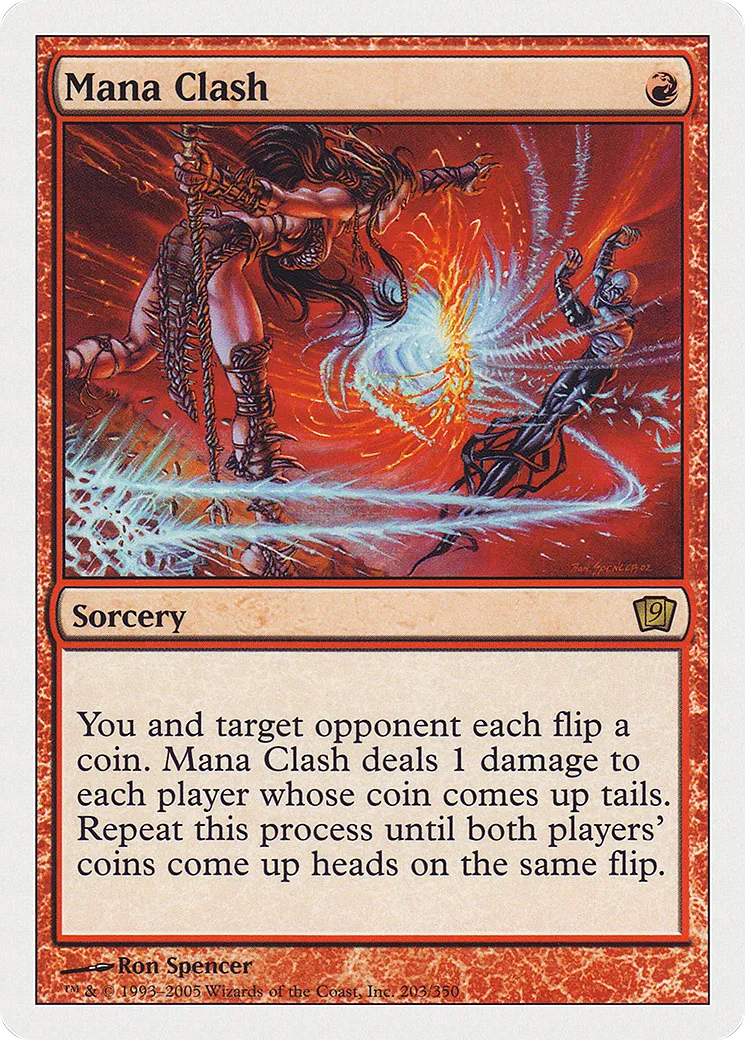 Choc de mana — Ninth Edition — Magic: The Gathering