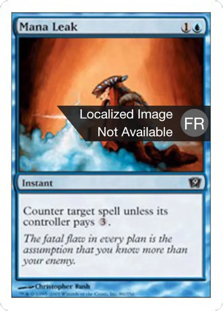 Fuite de mana — Ninth Edition — Magic: The Gathering