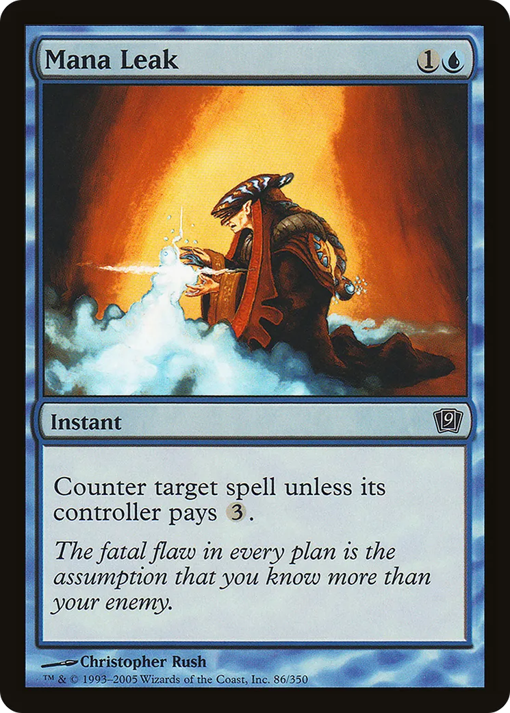 Mana Leak — Ninth Edition — Magic: The Gathering