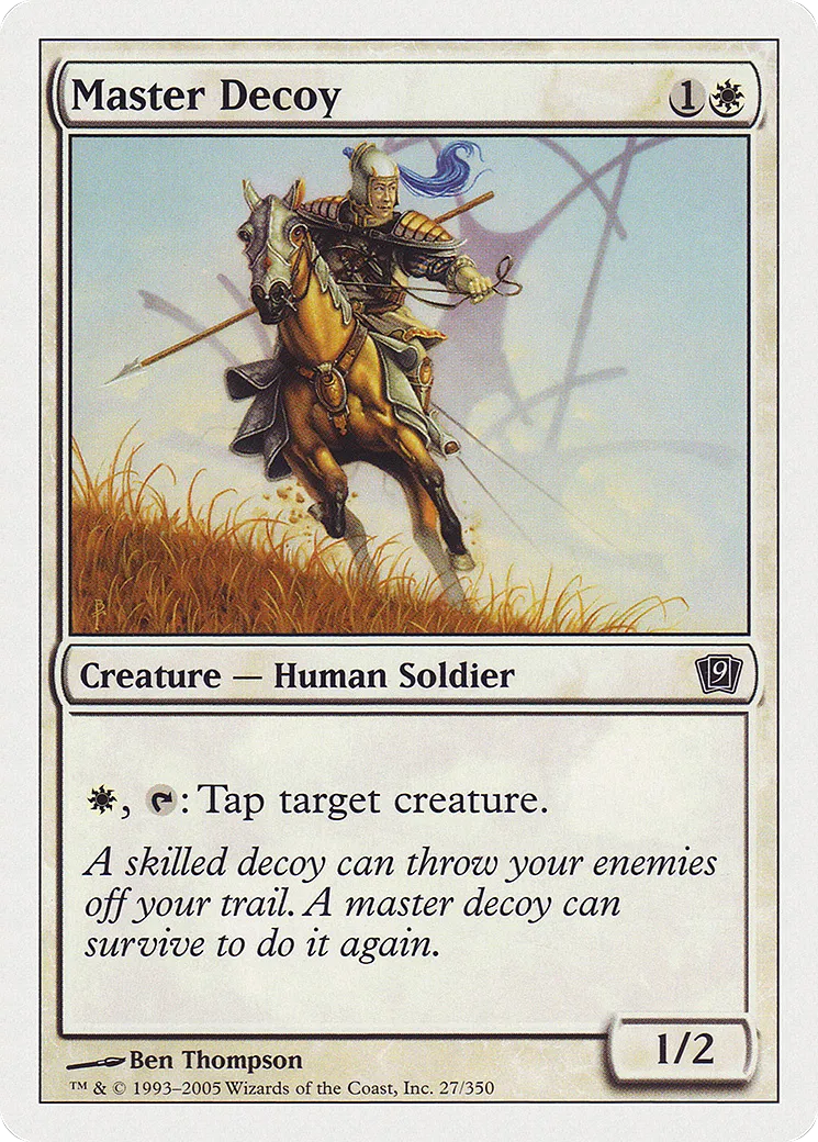 Master Decoy — Ninth Edition — Magic: The Gathering
