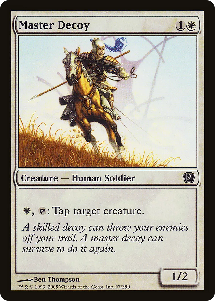 Master Decoy — Ninth Edition — Magic: The Gathering