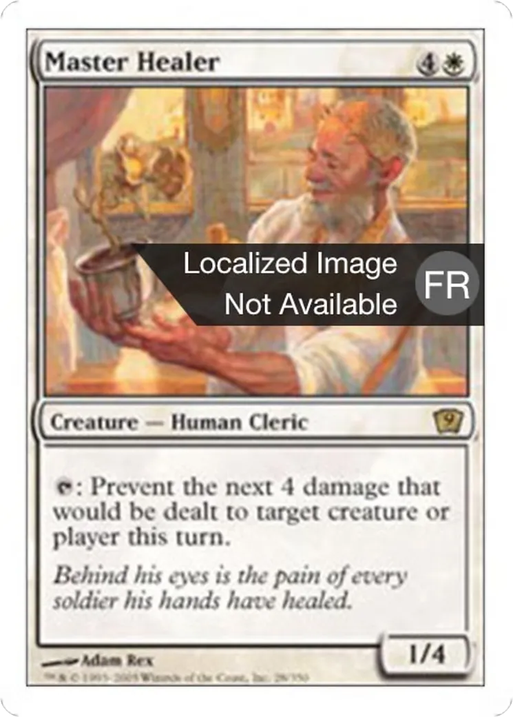 Maître guérisseur — Ninth Edition — Magic: The Gathering
