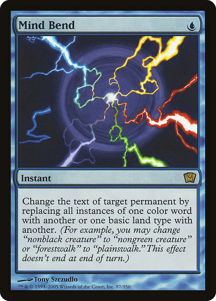Mind Bend — Ninth Edition — Magic: The Gathering