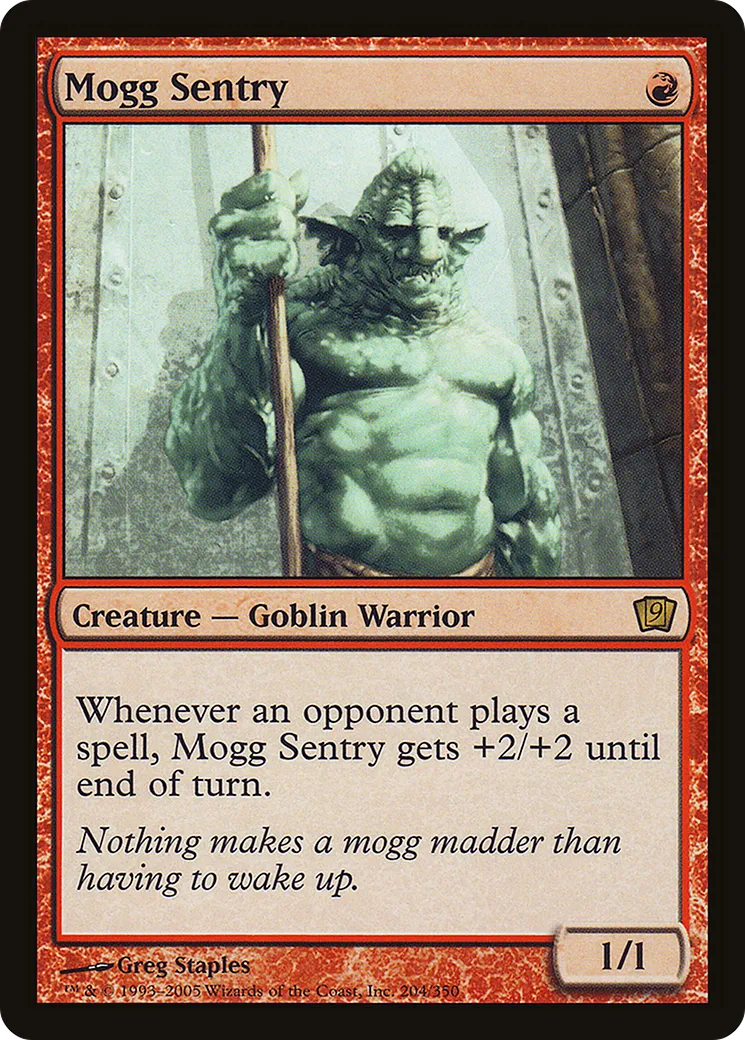 Mogg Sentry — Ninth Edition — Magic: The Gathering