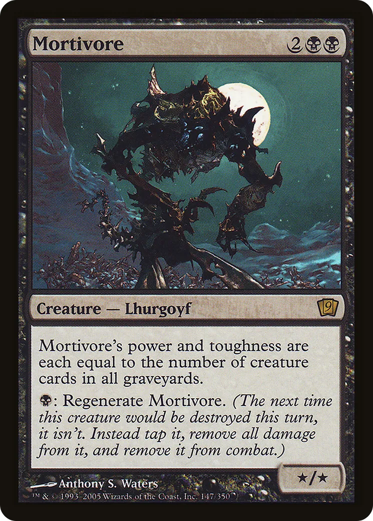 Mortivore — Ninth Edition — Magic: The Gathering