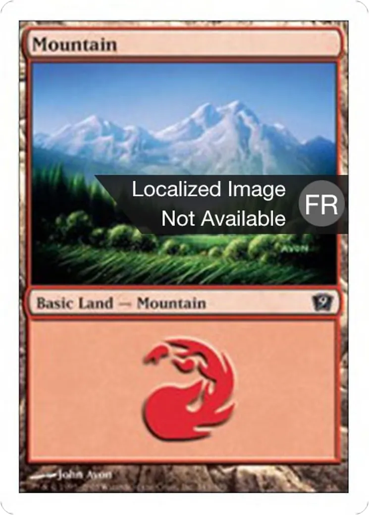 Montagne — Ninth Edition — Magic: The Gathering