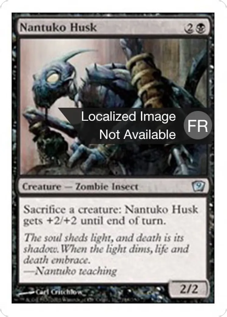 Carapace de nantuko — Ninth Edition — Magic: The Gathering