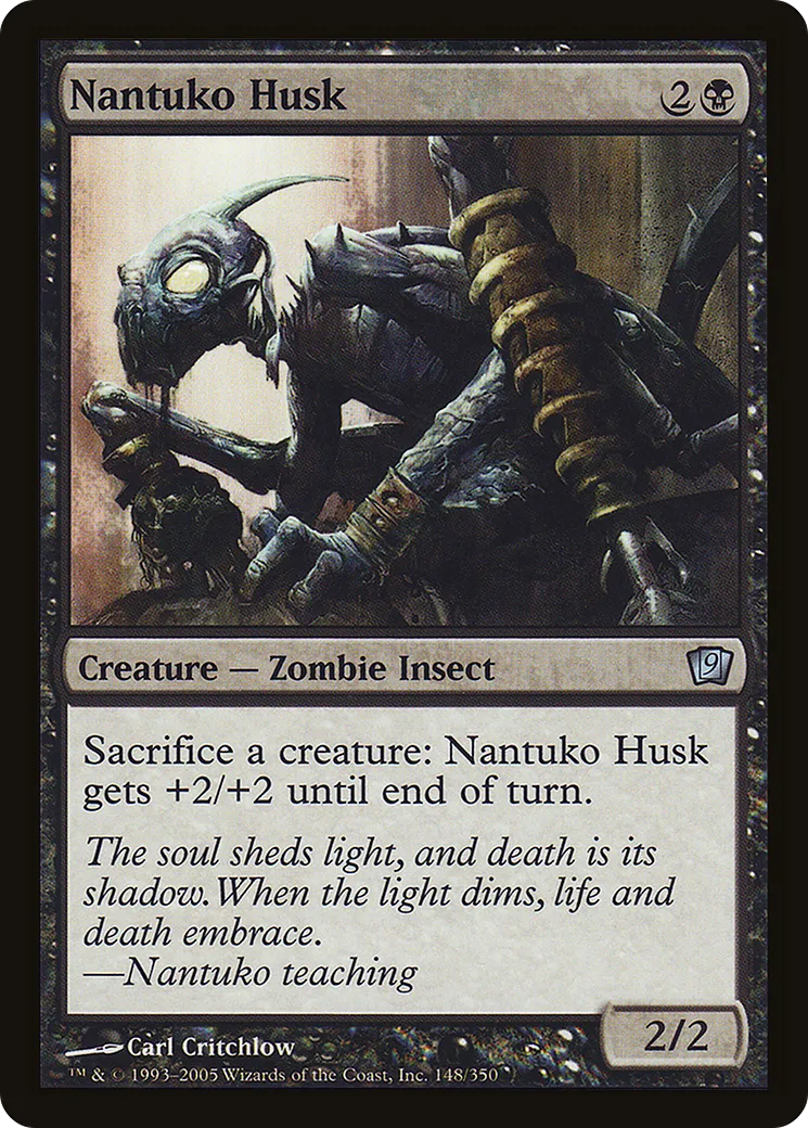 Nantuko Husk — Ninth Edition — Magic: The Gathering