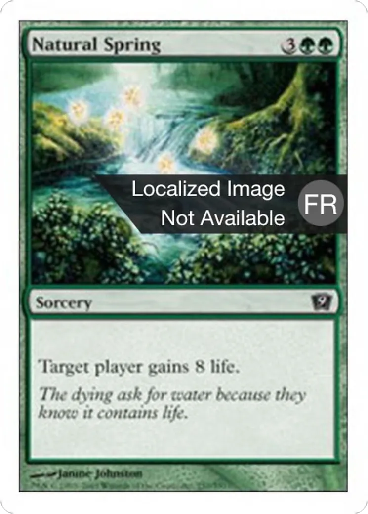 Source naturelle — Ninth Edition — Magic: The Gathering