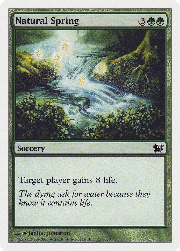 Source naturelle — Ninth Edition — Magic: The Gathering