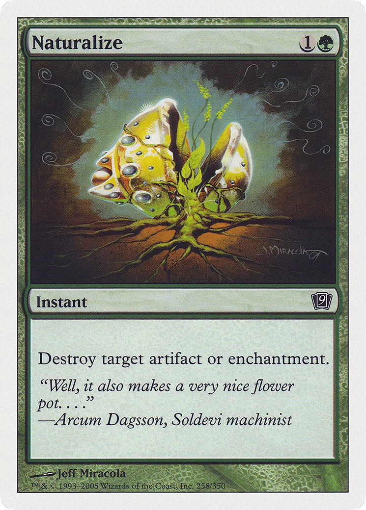 Naturalize — Ninth Edition — Magic: The Gathering