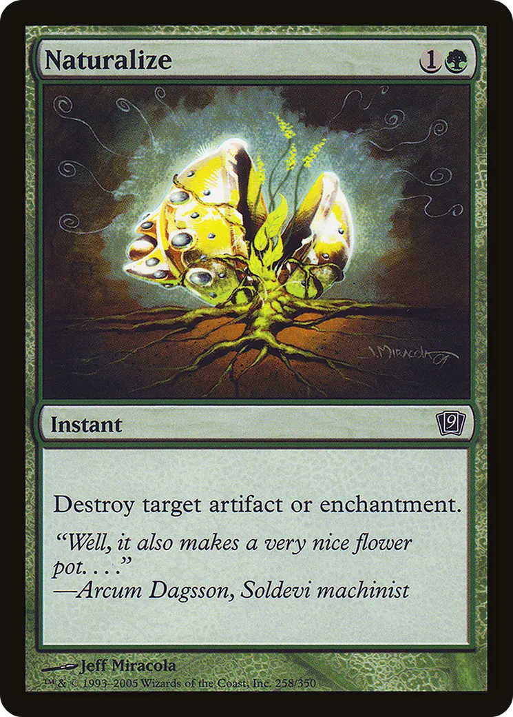 Naturalize — Ninth Edition — Magic: The Gathering