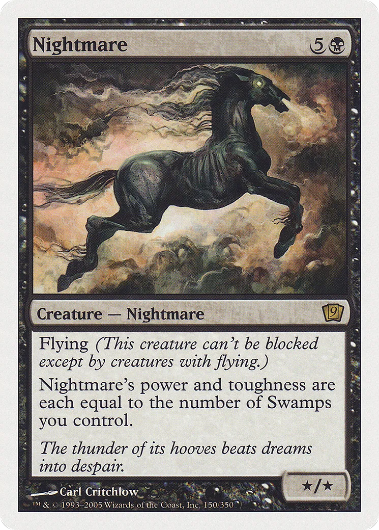 Nightmare — Ninth Edition — Magic: The Gathering