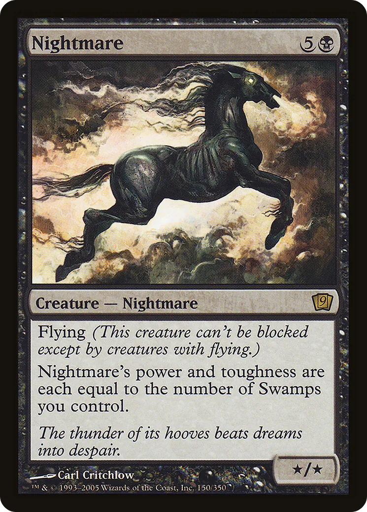 Nightmare — Ninth Edition — Magic: The Gathering