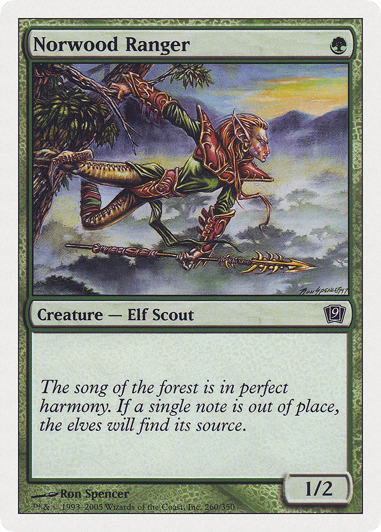 Norwood Ranger — Ninth Edition — Magic: The Gathering