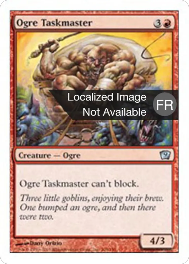 Surveillant ogre — Ninth Edition — Magic: The Gathering