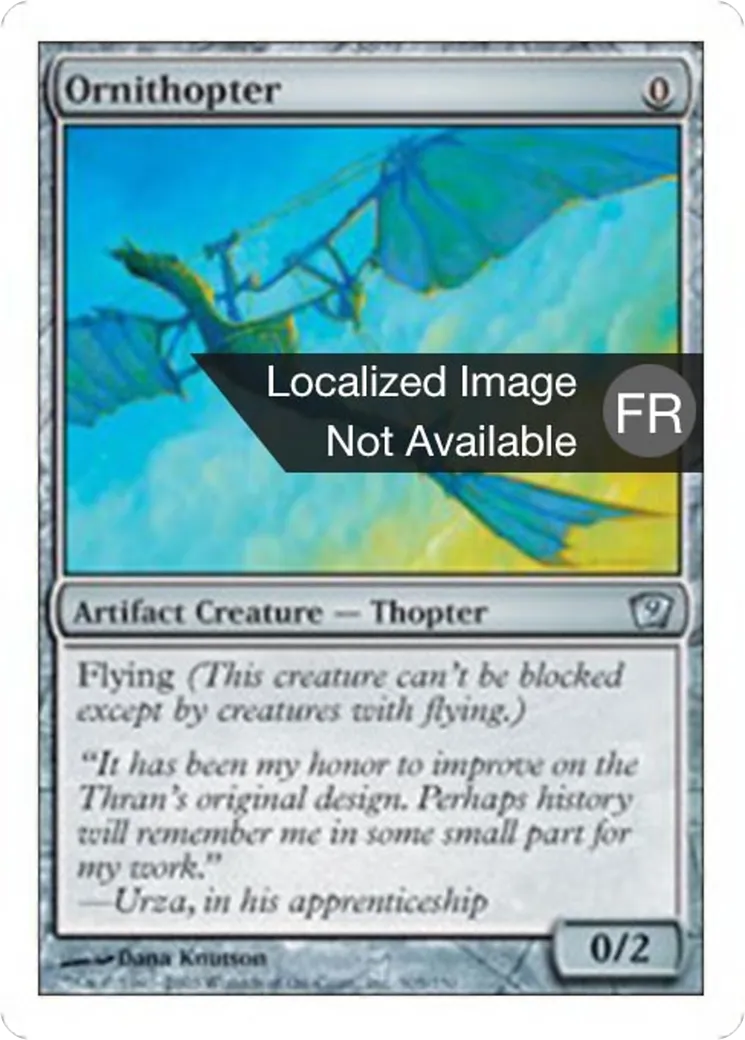Ornithoptère — Ninth Edition — Magic: The Gathering