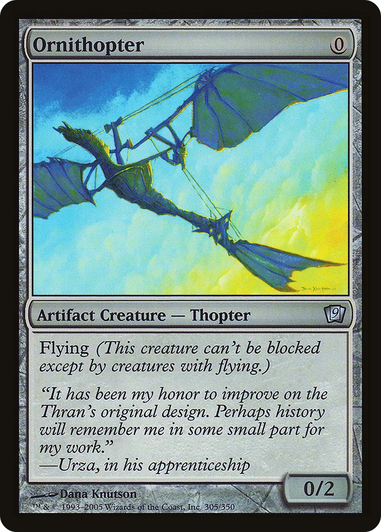 Ornithopter — Ninth Edition — Magic: The Gathering