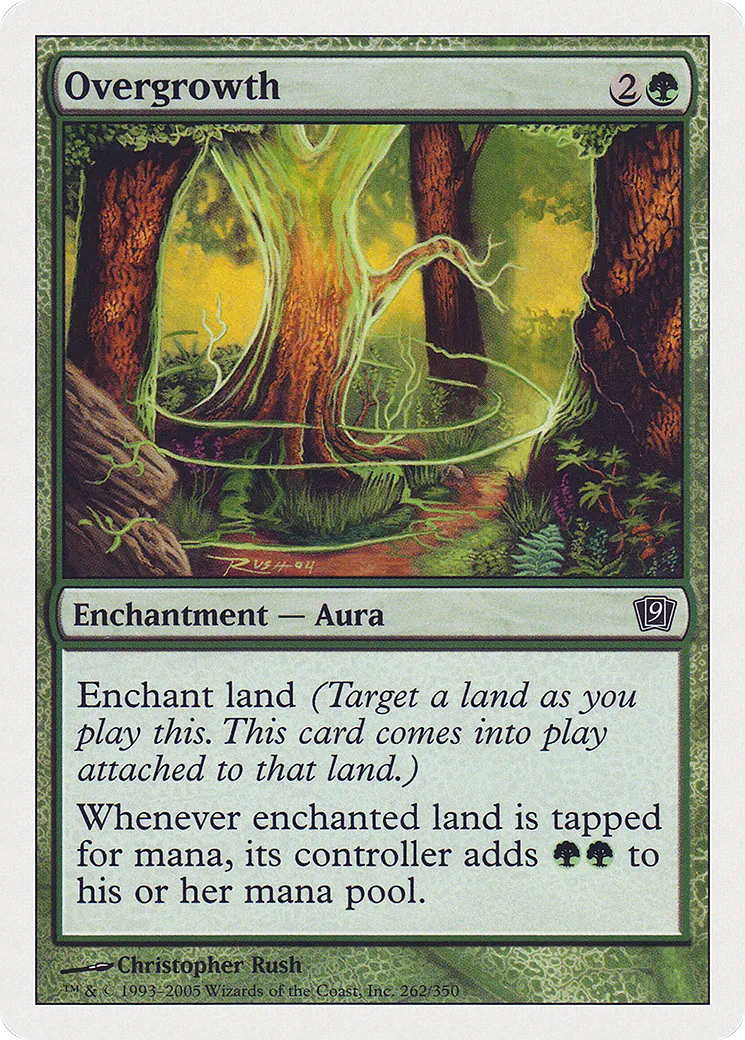 Overgrowth — Ninth Edition — Magic: The Gathering