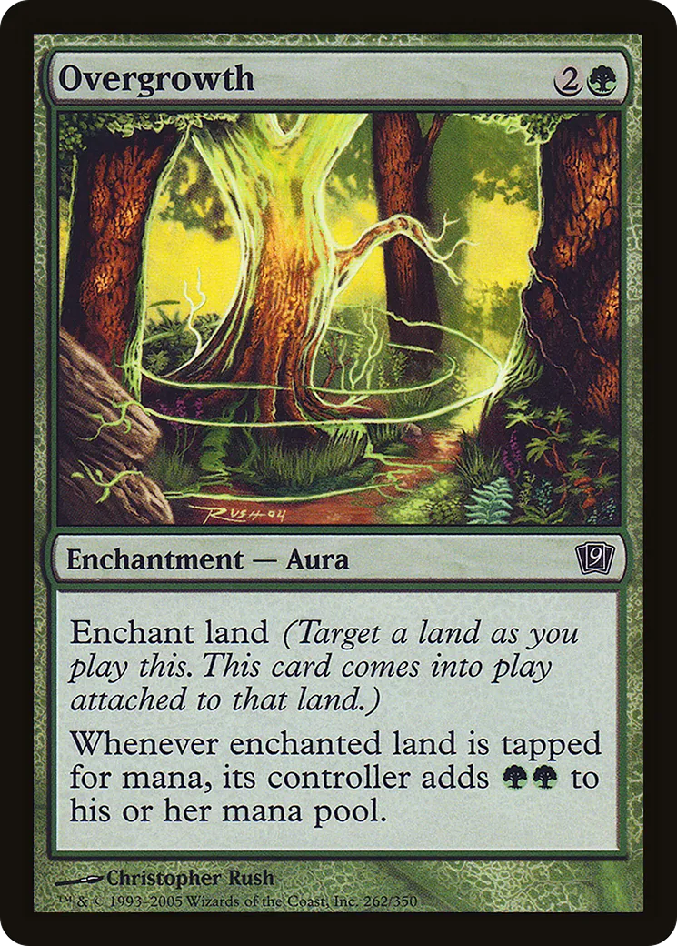 Overgrowth — Ninth Edition — Magic: The Gathering