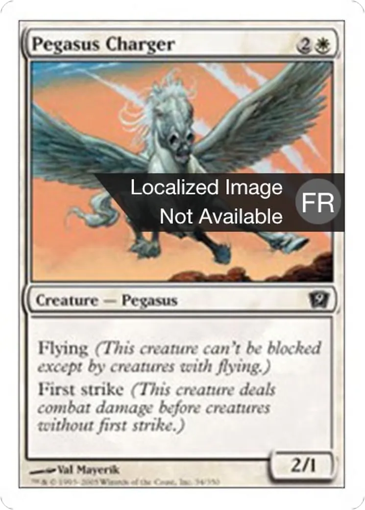 Pégase de bataille — Ninth Edition — Magic: The Gathering