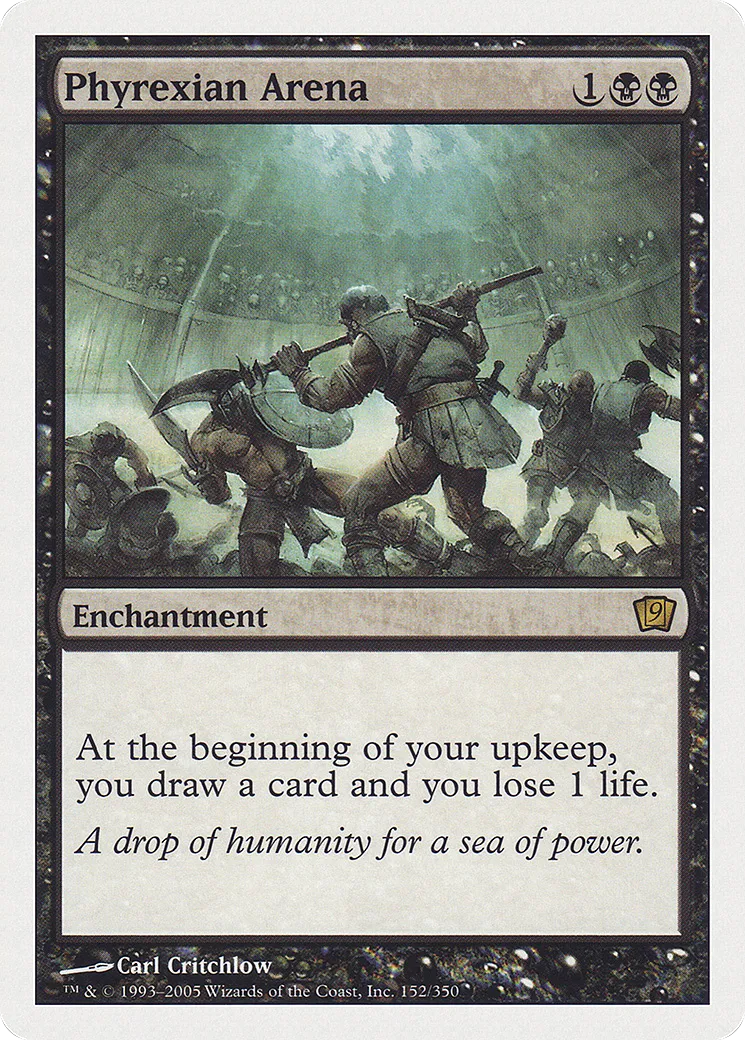 Phyrexian Arena — Ninth Edition — Magic: The Gathering