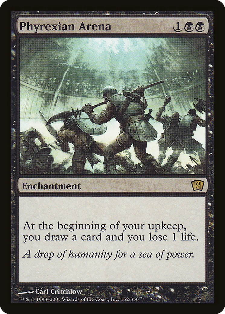 Phyrexian Arena — Ninth Edition — Magic: The Gathering