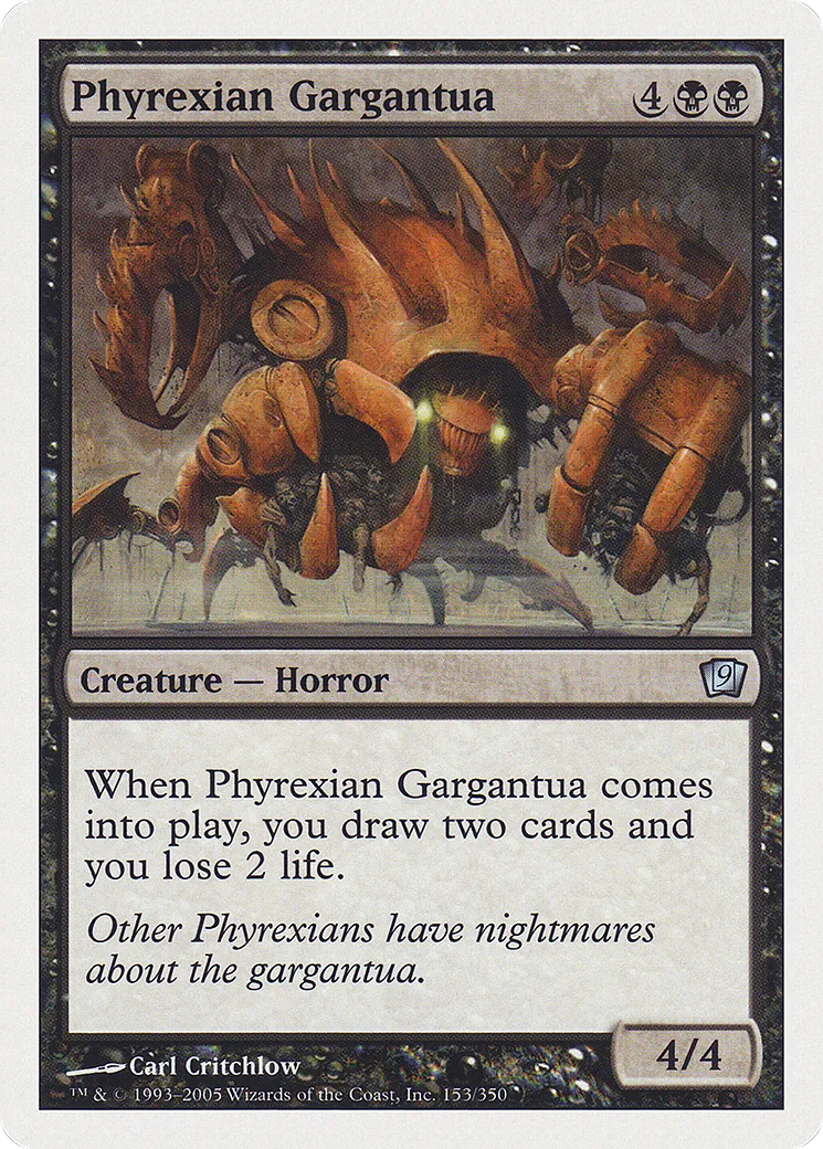 Phyrexian Gargantua — Ninth Edition — Magic: The Gathering