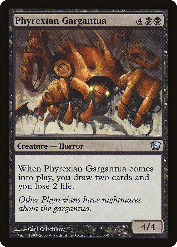 Phyrexian Gargantua — Ninth Edition — Magic: The Gathering