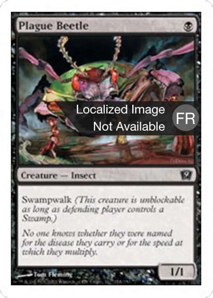 Scarabée de la Peste — Ninth Edition — Magic: The Gathering