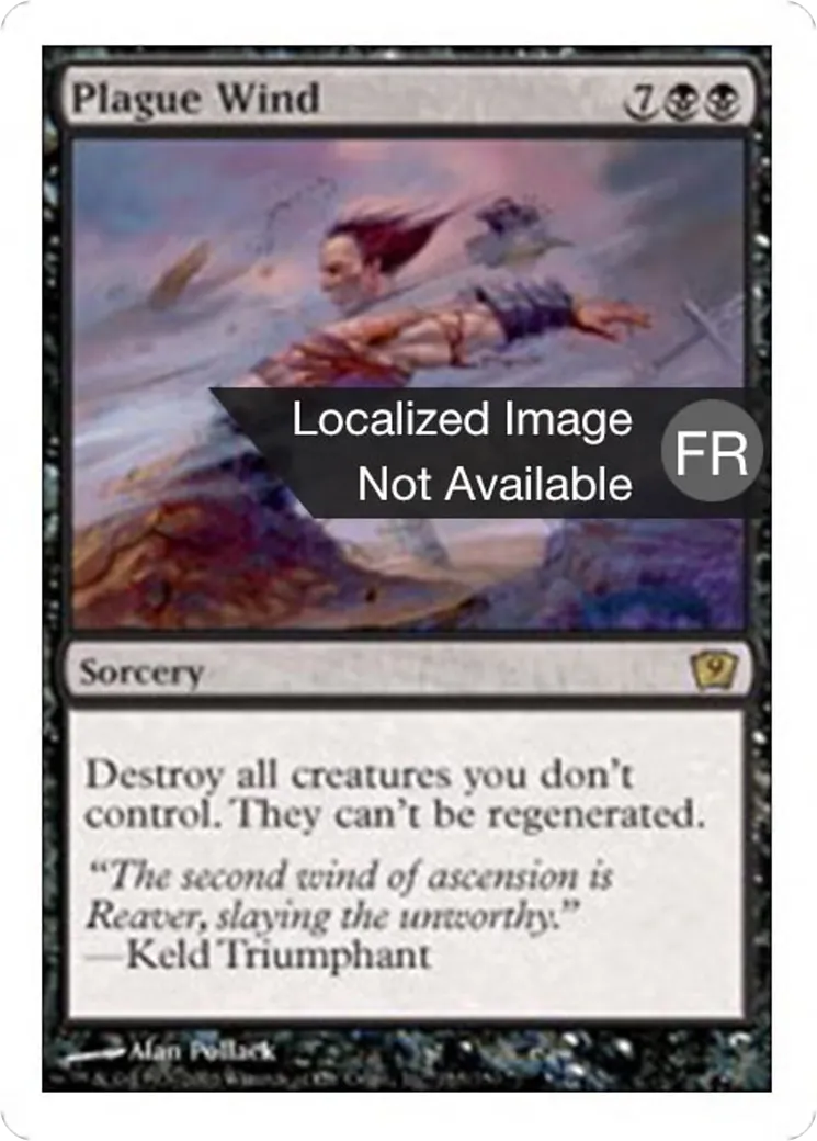 Vent de peste — Ninth Edition — Magic: The Gathering