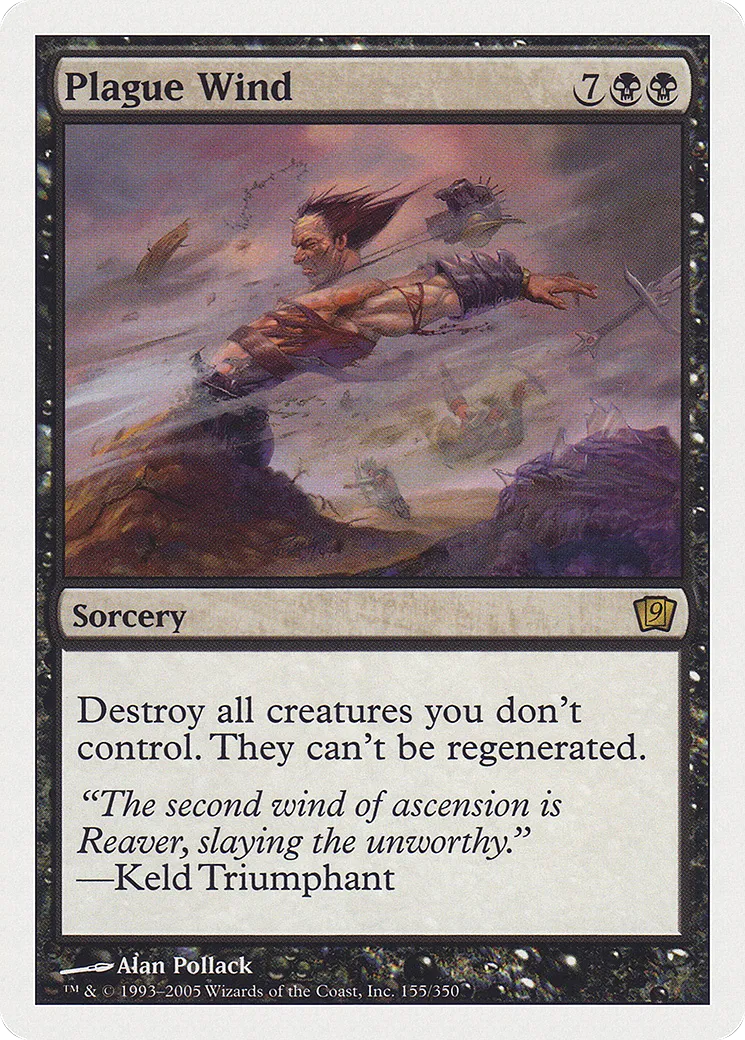 Plague Wind — Ninth Edition — Magic: The Gathering