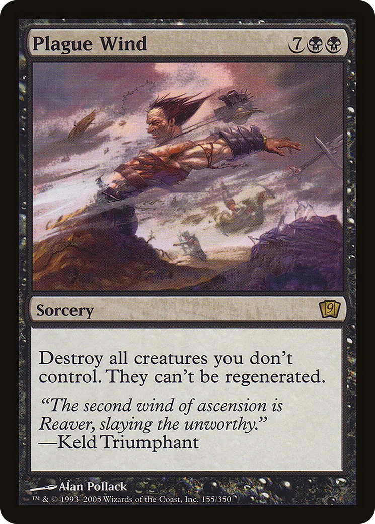 Plague Wind — Ninth Edition — Magic: The Gathering
