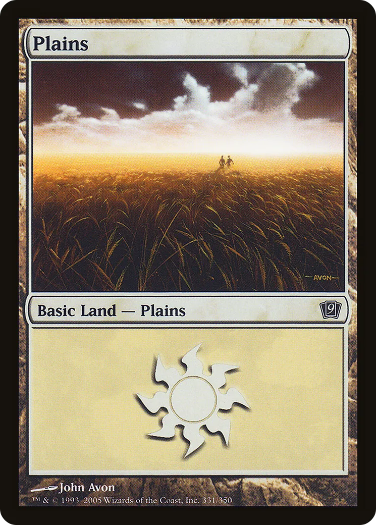 Plains — Ninth Edition — Magic: The Gathering