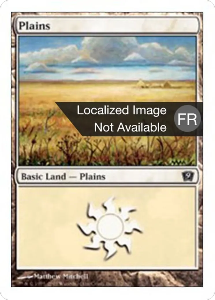 Plaine — Ninth Edition — Magic: The Gathering