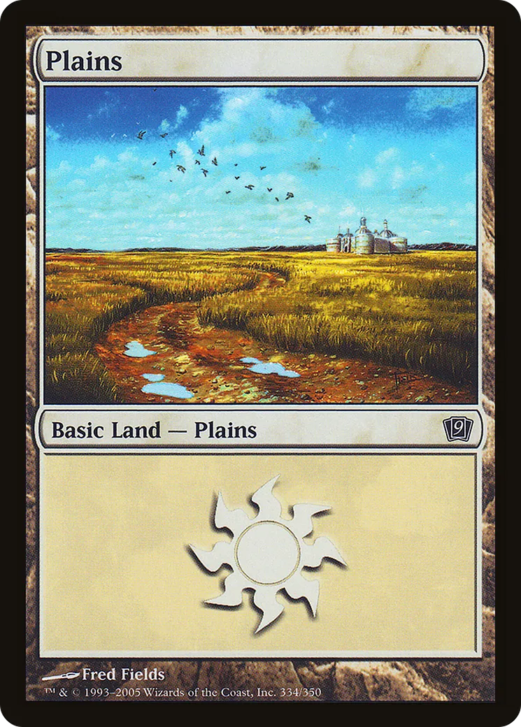 Plains — Ninth Edition — Magic: The Gathering