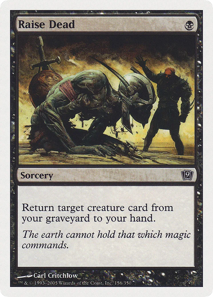 Raise Dead — Ninth Edition — Magic: The Gathering